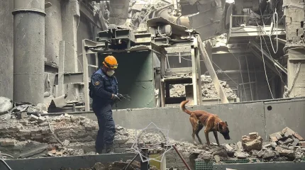 Появились кадры с места взрыва на заводе «Казцинка»