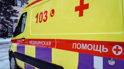 Скорая помощь сбила женщину в Рудном на пешеходном переходе