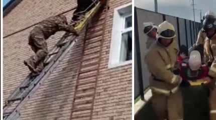 Спасателям пришлось снимать с чердака жителя Косшы с больной спиной