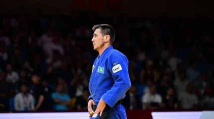 Қазақстандық дзюдошы Аңсарбек Ғайнуллин Астанада өтіп жатқан Grand Slam турнирінде қола медаль жеңіп алды