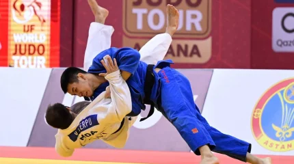 Казахстанский дзюдоист победил в турнире серии Grand Slam