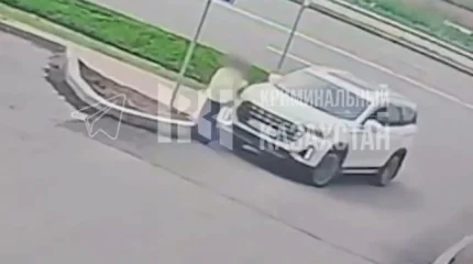 Көкшетауда әйелді көлік басып кетті