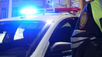 Шымкентте полицейлер толғағы басталған әйелді перзентханаға жедел жеткізді