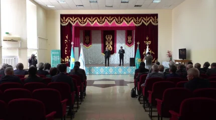 В Западно-Казахстанской области прошёл форум ветеранов рамках проекта «Ардагерлерді ардақтайық» партии «AMANAT»