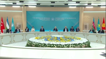 Касым-Жомарт Токаев предложил цифровое объединение тюркских стран на неформальном саммите ОТГ в Туркестане