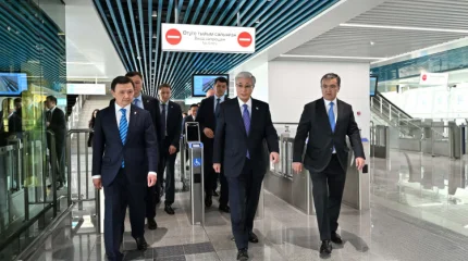 Глава государства принял участие в запуске Astana LRT (ВИДЕО)