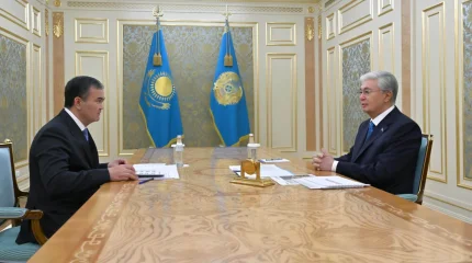 Президент Жеңіс Қасымбекті қабылдады