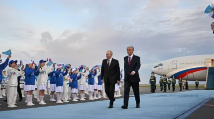 Президент Қасым-Жомарт Тоқаев мәртебелі мейманды елорда әуежайында қарсы алды
