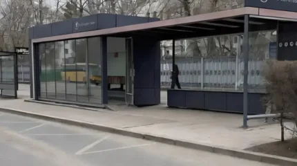 В Астане открыли новые автобусные остановки