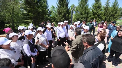 Тарбағатай ауданында «AMANAT» партиясының жаңа ғимараты ашылды