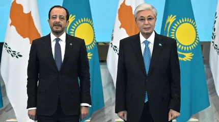 Қазақстан және Кипр президенттері шағын құрамда келіссөз жүргізді