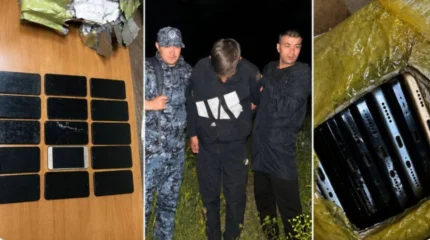 Сразу 15 телефонов пытались перебросить в колонию ВКО