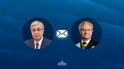 Касым-Жомарт Токаев поздравил Короля Швеции с Национальным днем