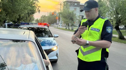 Петропавлда масаң күйде рөлге отырған жүргізуші бейнежетон көмегімен анықталды