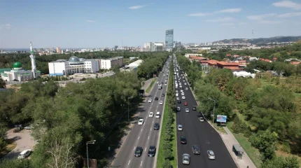 Алматыда Әл-Фараби даңғылында қозғалыс шектеледі