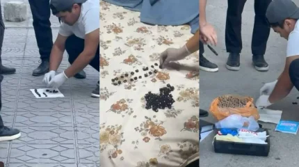 Таразда ер адамнан аса ірі көлемдегі синтетикалық есірткі тәркіленді