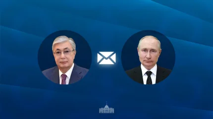 Глава государства направил поздравительную телеграмму Президенту Российской Федерации