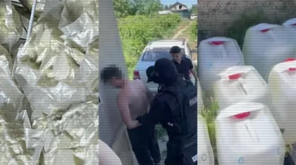 В Алматинской области ликвидировали нарколабораторию в частном доме (ВИДЕО)
