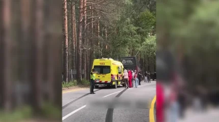 Щучинск - Бурабай жолында автобус апатқа ұшырады