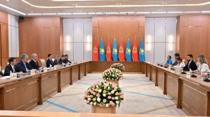 Касым-Жомарт Токаев и Яков Милатович провели переговоры в расширенном составе