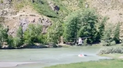 Лес горит в ВКО