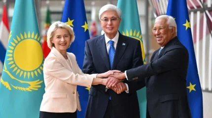 Қасым-Жомарт Тоқаев Еуропалық одақ басшыларымен Бірлескен мәлімдеме қабылдады