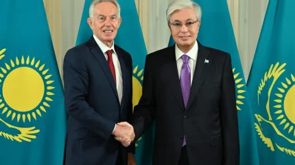 Касым-Жомарт Токаев встретился с Тони Блэром