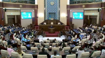 «Астана» телеарнасының тілшісі Ақбота Базарбай «Парламент сөзі» сыйлығын жеңіп алды