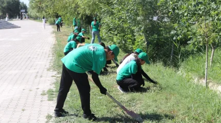 В Кызылорде прошла экологическая акция «Таза қала – ортақ жауапкершілік»