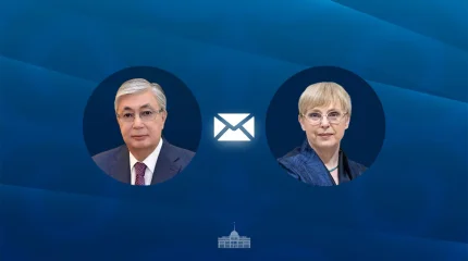 Глава государства направил телеграмму поздравления Президенту Словении Наташе Пирц-Мусар