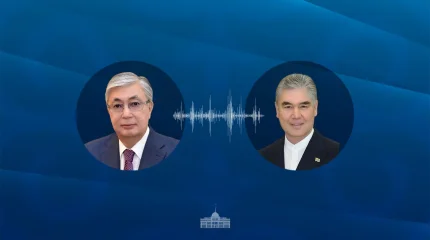 Мемлекет басшысы Түрікменстан Халк Маслахатының Төрағасы Гурбангулы Бердімұхамедовпен телефон арқылы сөйлесті