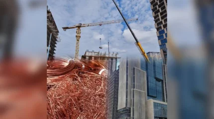 Астанада құрылыс нысанынан ірі көлемде кабель ұрлаған күдікті ұсталды