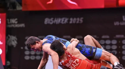 Қазақстандық балуандар Азия чемпионатында тағы үш медаль жеңіп алды