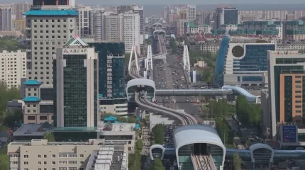 Астана аз уақыттың ішінде алып мегаполиске айналды