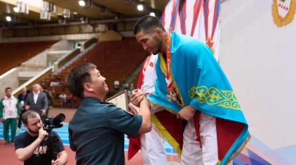 Сборная Казахстана заняла второе место на Чемпионате СНГ по армейскому рукопашному бою