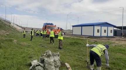 «Таза Қазақстан» акциясы аясында көгалдандыру және абаттандыру жұмыстары жалғасуда
