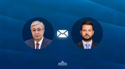 Токаев поздравил Президента Черногории
