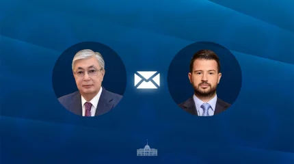 Мемлекет басшысы Черногория Президентіне құттықтау жеделхатын жолдады
