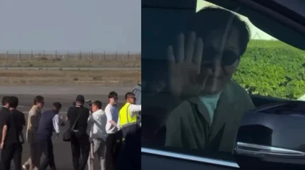 Джеки Чан прибыл в Актау