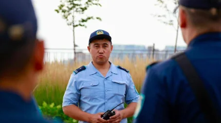 Астанада саябақтар мен гүлзарларда рейд жүріп жатыр