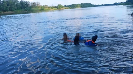 Суға батып бара жатқан адам құтқарылды