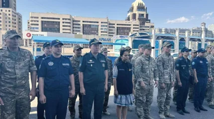 Астанада судағы қауіпсіздікті күшейту мақсатында ауқымды рейд өтті