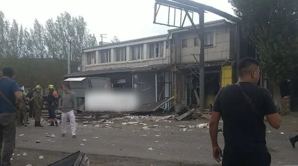 Взрыв на рынке в Астане: есть пострадавшие
