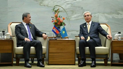 Қасым-Жомарт Тоқаев Камбоджа Премьер-министрімен кездесті