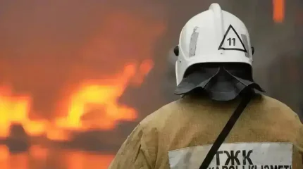 Құтқарушылар өрт кезінде газ баллондарын қауіпсіз жерге шығарды