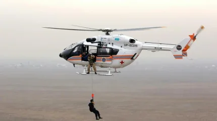 Более 280 пациентов спасла авиация МЧС Казахстана с начала года