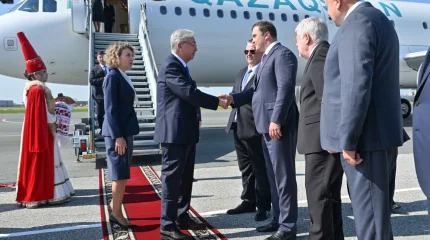 Токаев прибыл в Омск