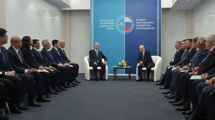 Сауда көлемі өсіп, инвестиция артып келеді: Путин Қазақстанмен ынтымақтастыққа баға берді