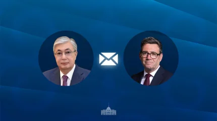 Президент Касым-Жомарт Токаев поздравил Эндрю Бернема