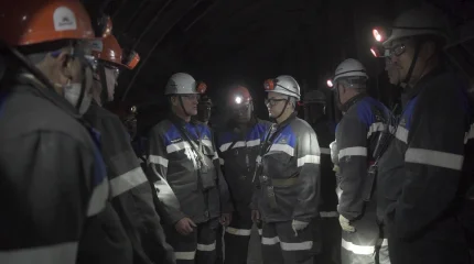 «Әділет» партиясының төрағасы Айбек Дәдебай Костенко атындағы шахтада кеншілермен кездесті